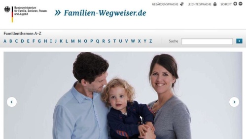 Foto : Familien Wegweiser Foto : Familien Wegweiser