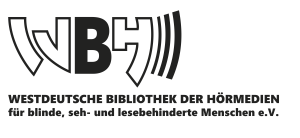 Logo der Westdeutschen Blindenhörbücherei Logo der Westdeutschen Blindenhörbücherei